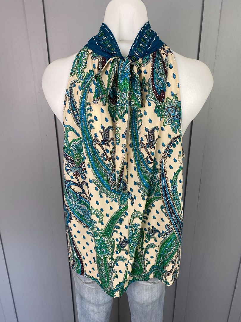 BNWT Green print Repertoire Tops, 14