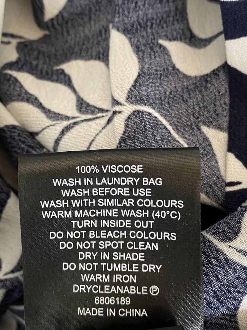 Floral Jeans West Dress, 10