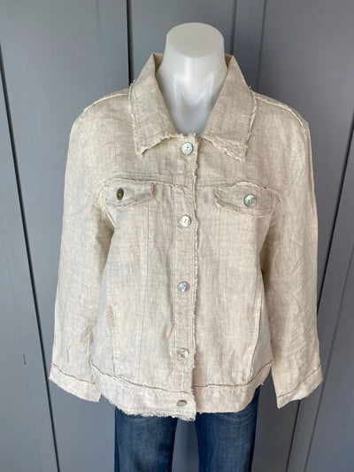 Beige Naturals by O & J Jackets, L