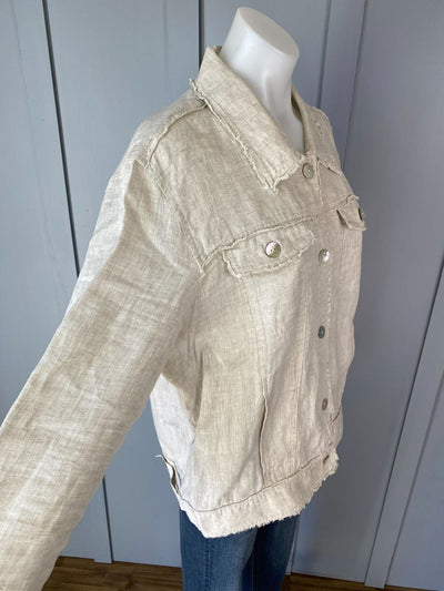 Beige Naturals by O & J Jackets, L