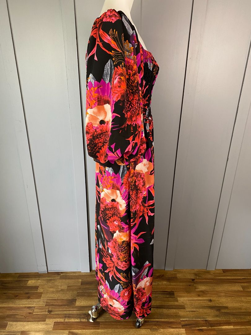 Multi floral Augustine Dress, M