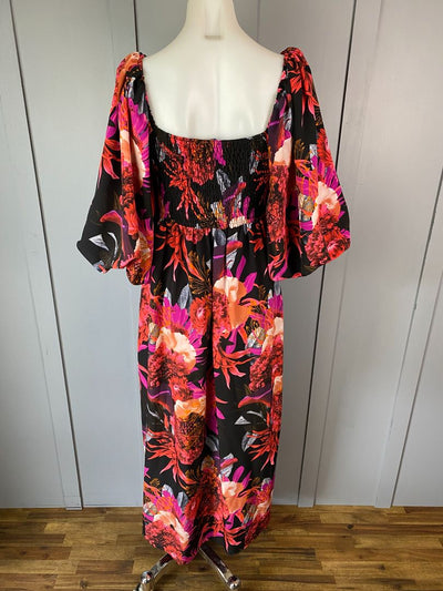 Multi floral Augustine Dress, M