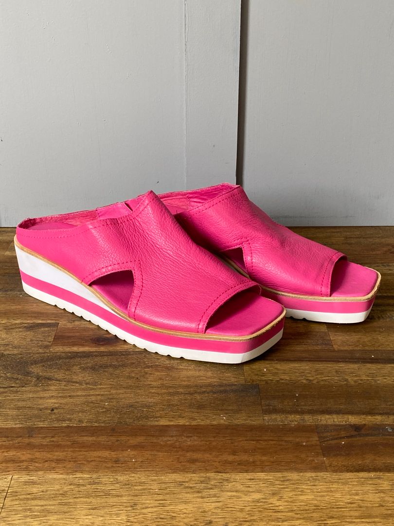 Hot Pink Minx Shoes, 42