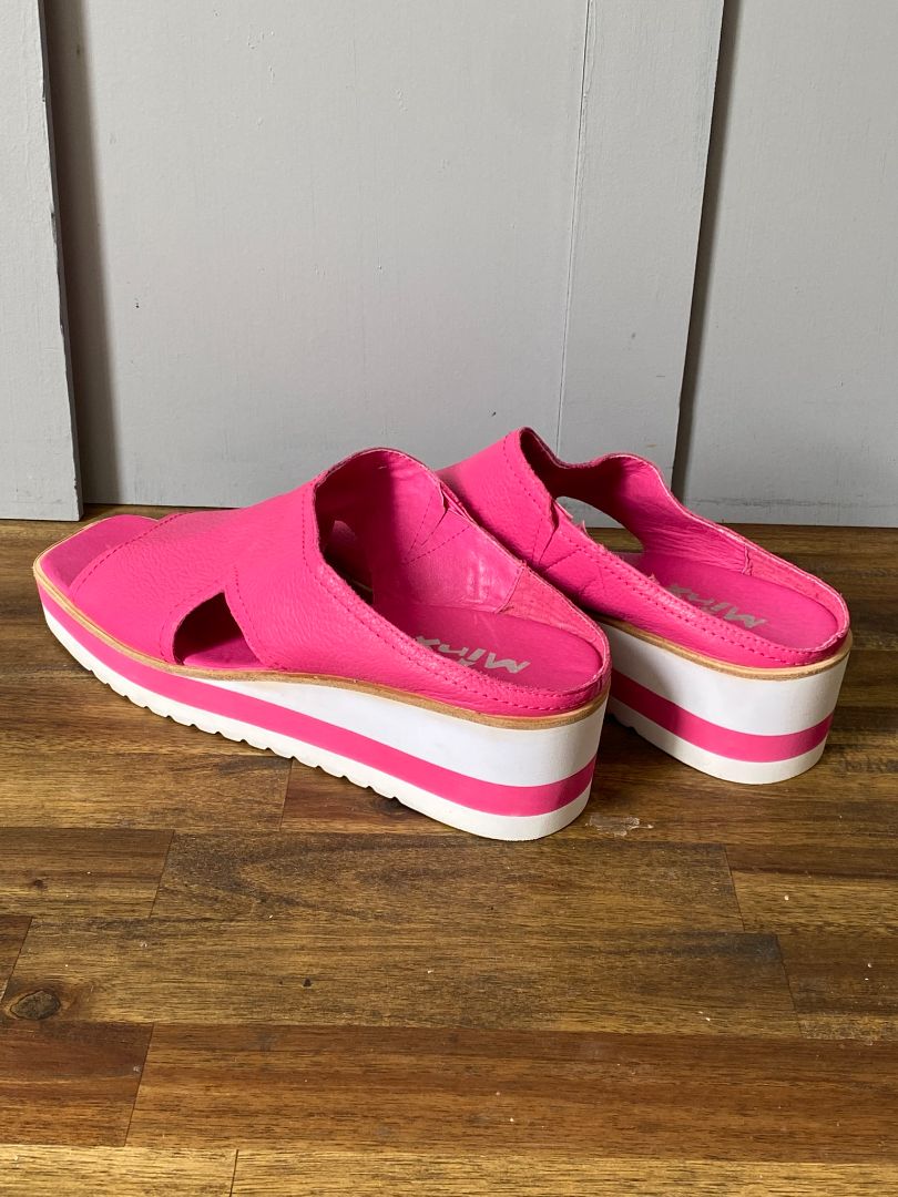 Hot Pink Minx Shoes, 42