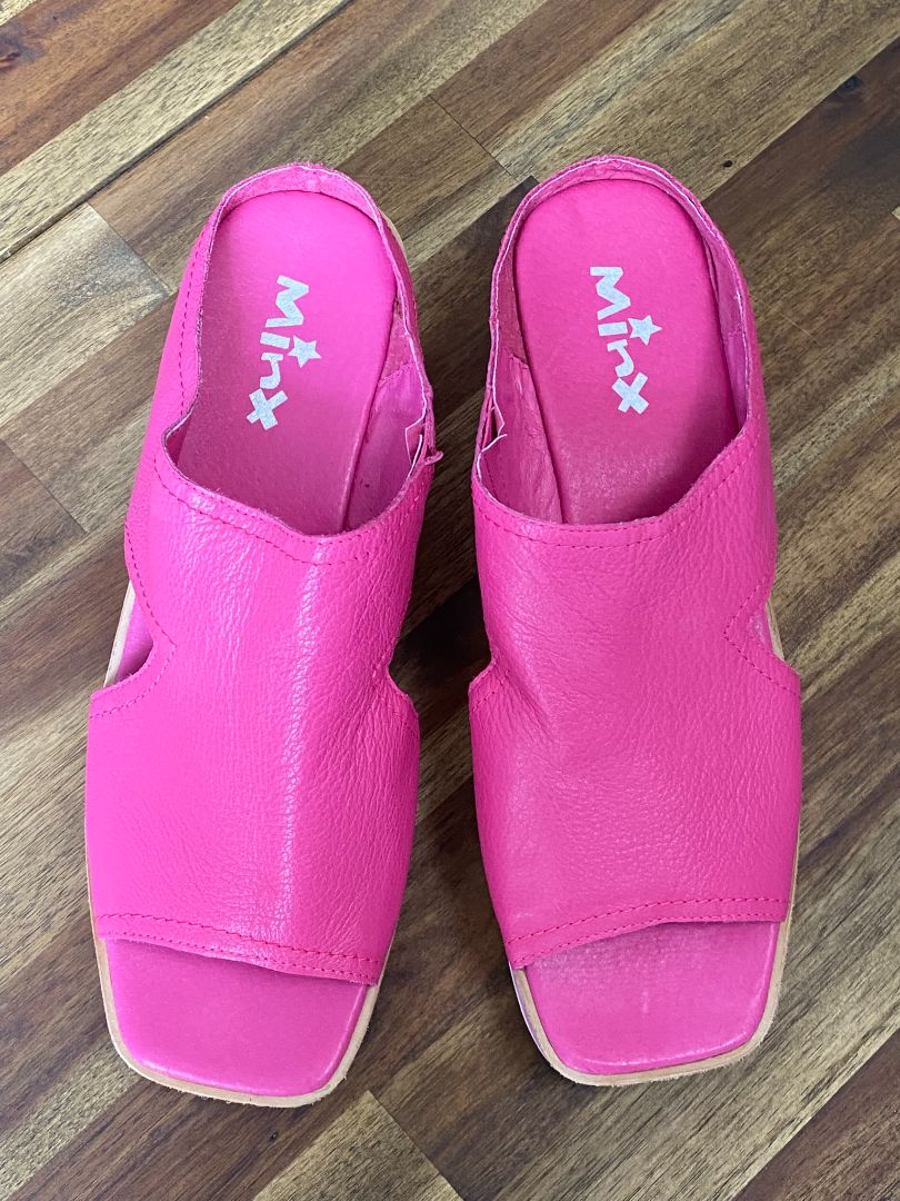 Hot Pink Minx Shoes, 42