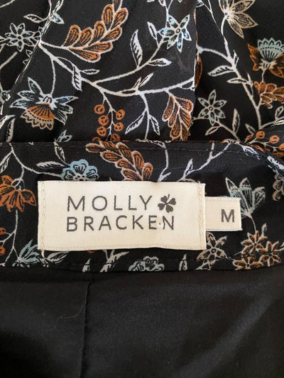 Black floral Molly Bracken Dress, M