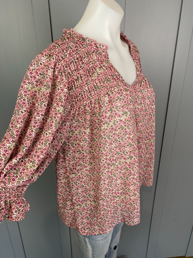 BNWT Pink floral Seeking Lola Tops, 8