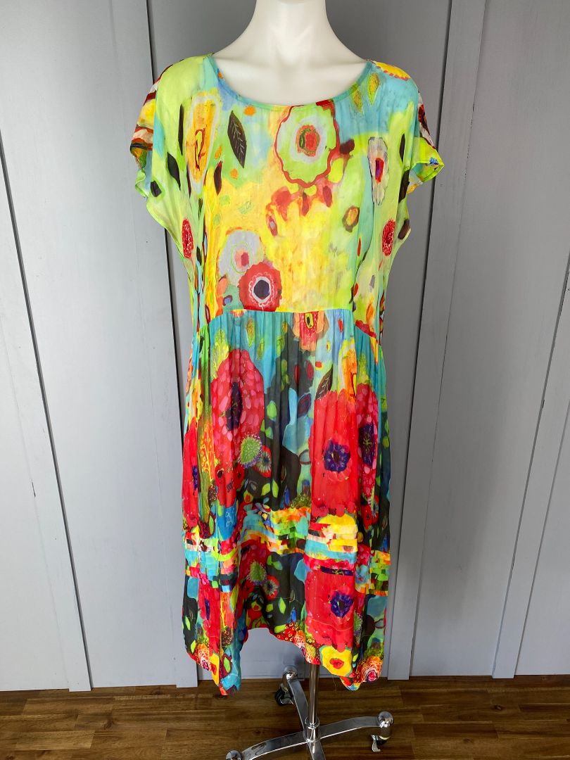 Multi print Curate Trelise Cooper Dress, L