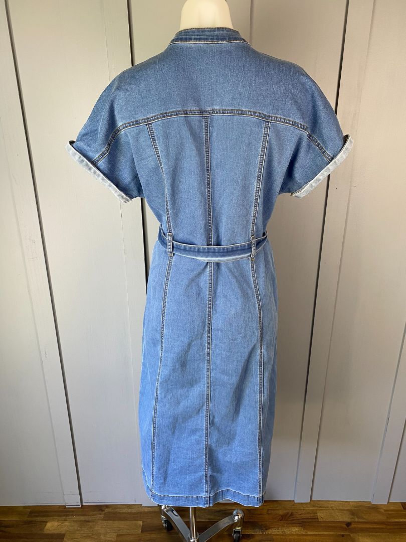 Blue Neris Denim Dress, 12