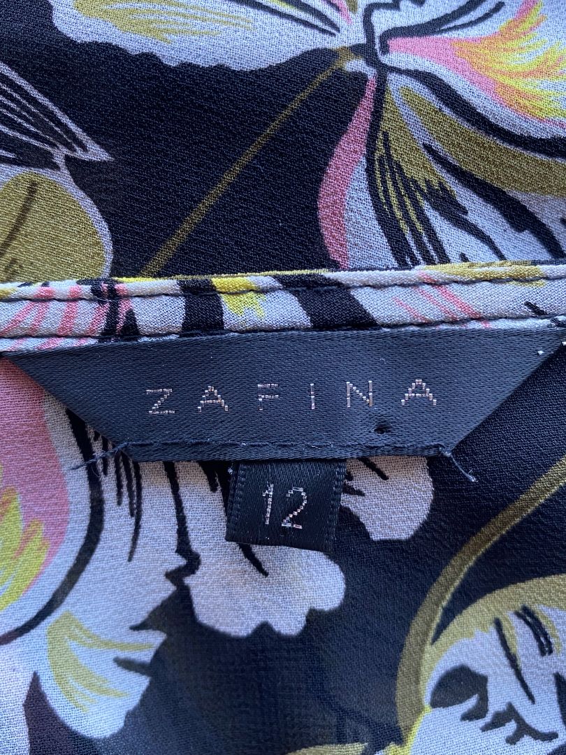 Black floral Zafina Tops, 12