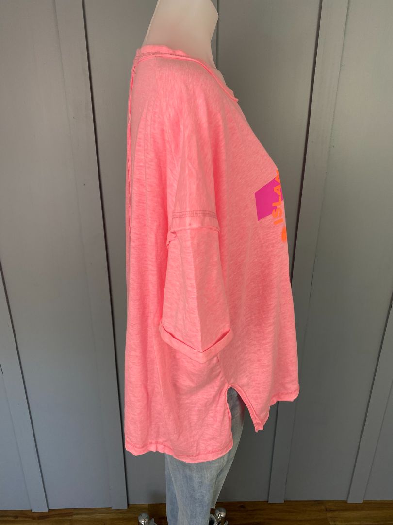 Pink Hamill + Co Tee, L