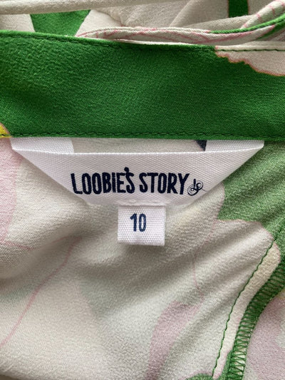 Green floral Loobie's Story Tops, 10