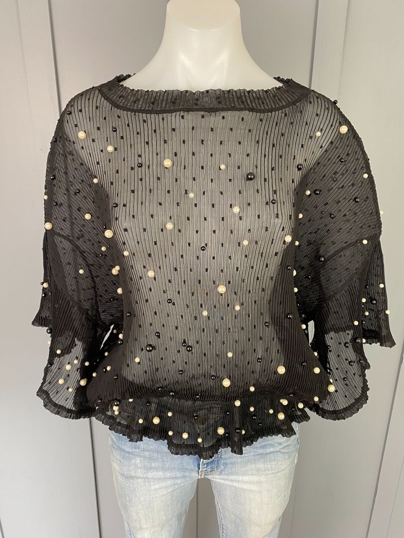 Black & Pearl KIIK Tops, L