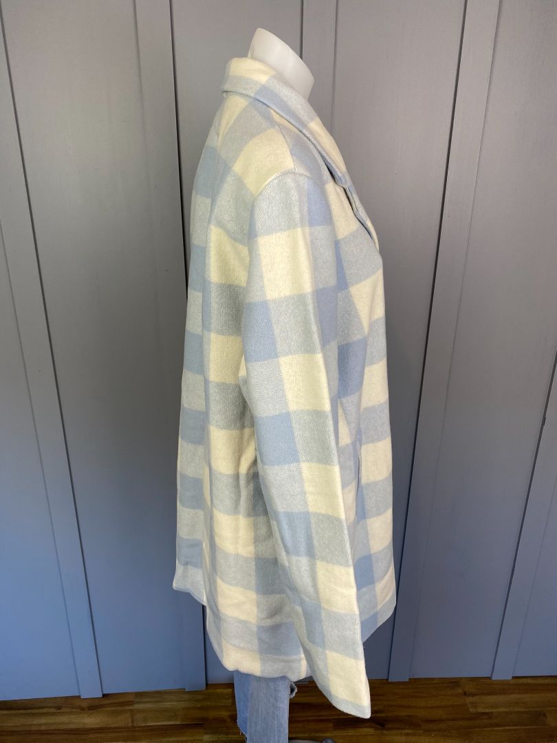 BNWT Powder blue check Swanndri Coat, 14