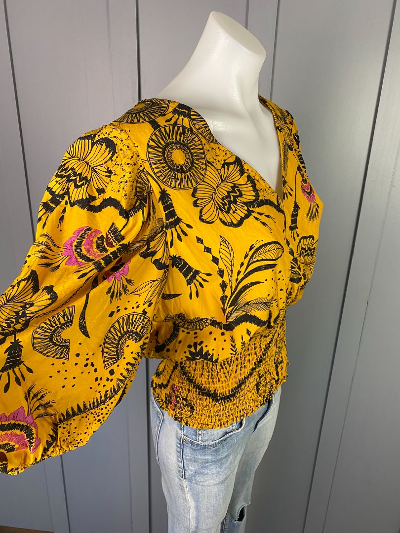 Yellow print Storm Tops, 16