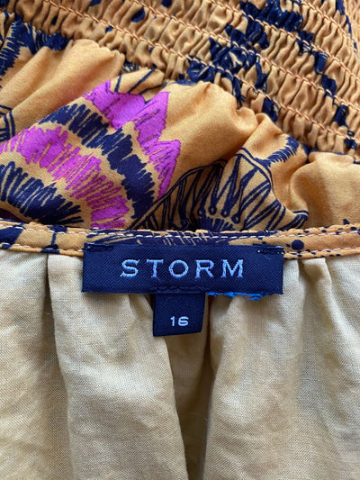 Yellow print Storm Tops, 16