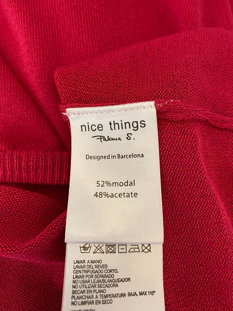 BNWT Raspberry Nice Things Tops, S