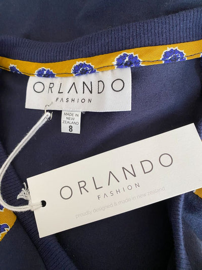 BNWT Navy & Yellow Orlando Tops, 8