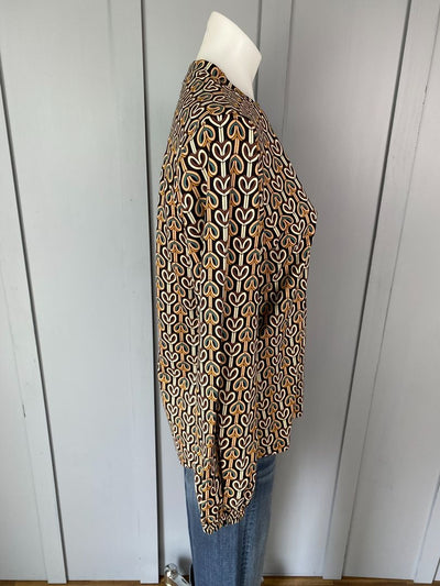 BNWT Browns print Lemon Tree Tops, S