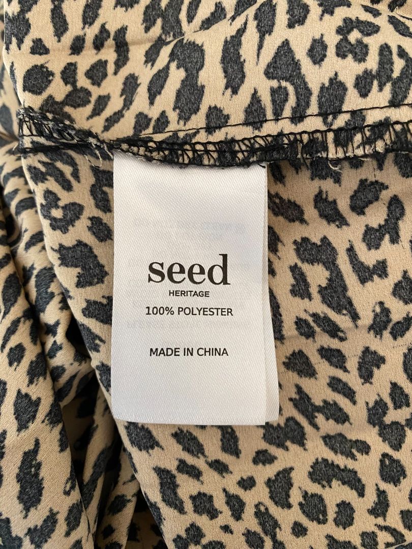 Animal print Seed Skirt, 8