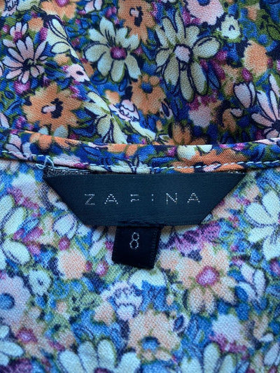 Blue floral Zafina Tops, 8