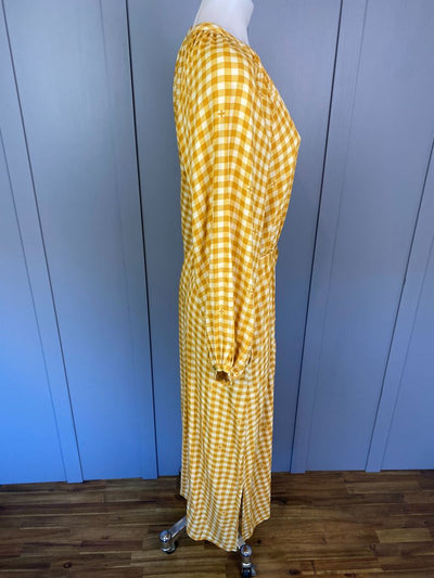 Yellow check Stella + Gemma Dress/Tunic, 10