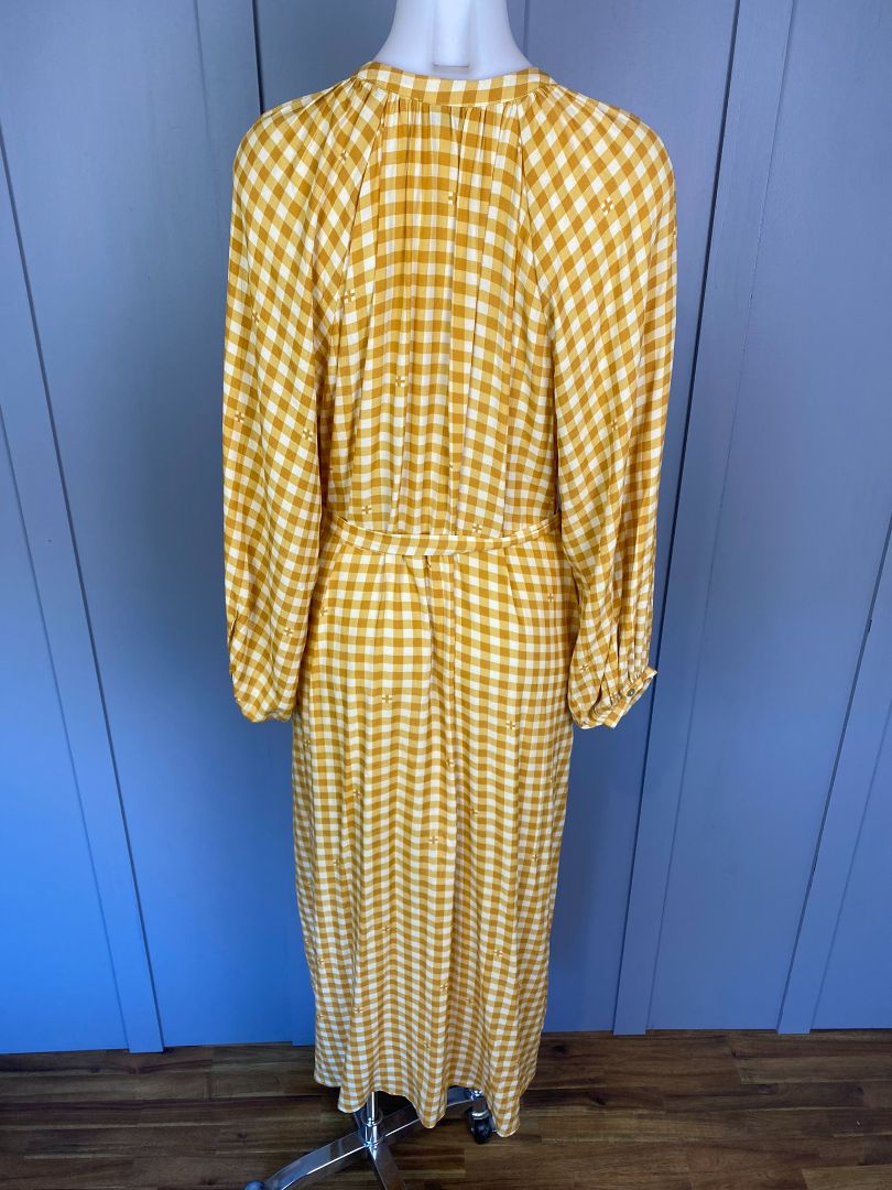 Yellow check Stella + Gemma Dress/Tunic, 10