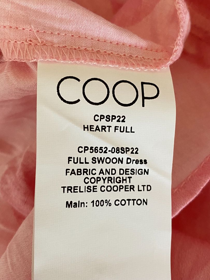Pink hearts Coop Dress, XS