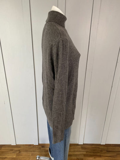 Charcoal grey Copper & Black Knit Jumper, L
