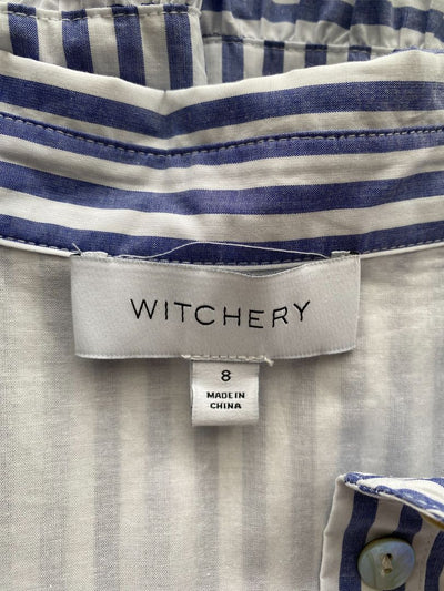 Blue & White Witchery Dress, 8