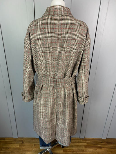 Grey Check Drama the Label Coats, 14