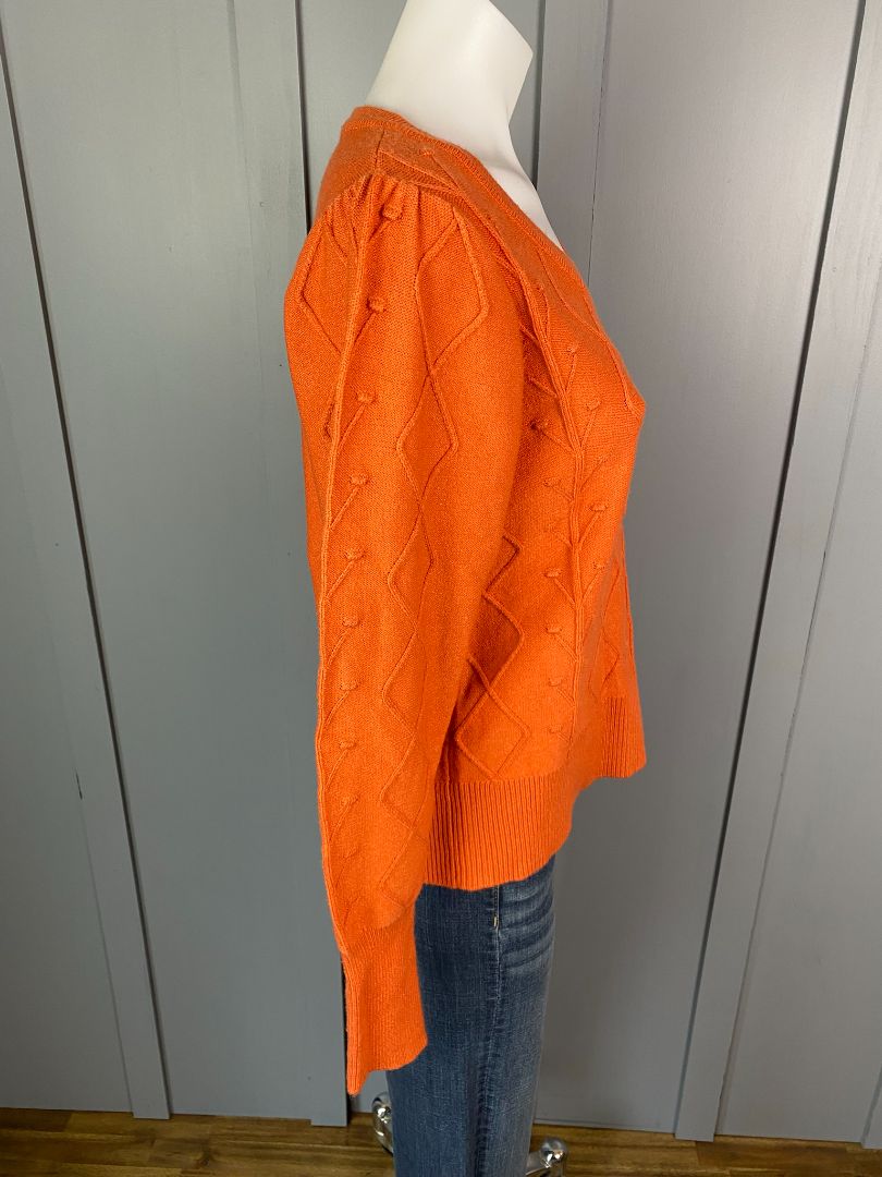 Orange Foil Jumper, S