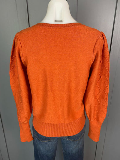 Orange Foil Jumper, S