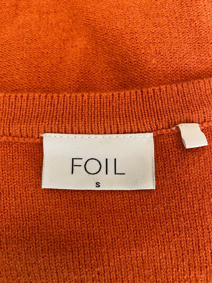 Orange Foil Jumper, S