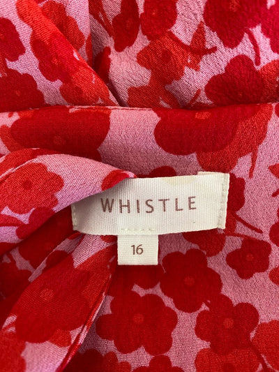 Pink & Red Whistle Dress, 16