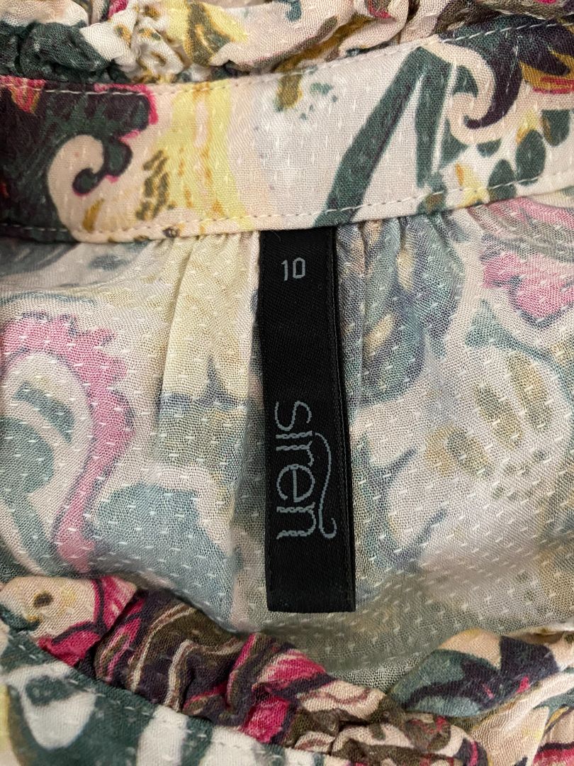 Multi print Siren Shirt/Blouse, 10