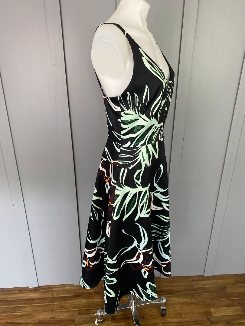 BNWT Black print Cooper St Dress, 10