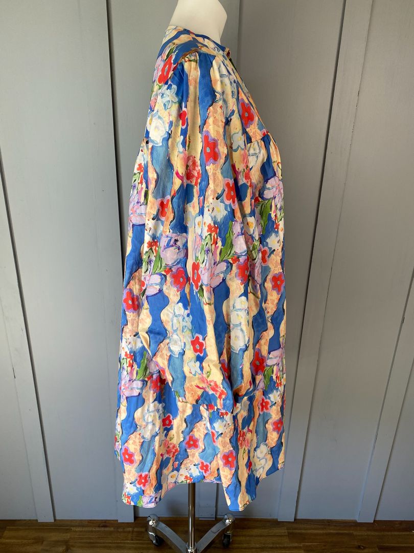 Blue floral Charlo Dress, 8