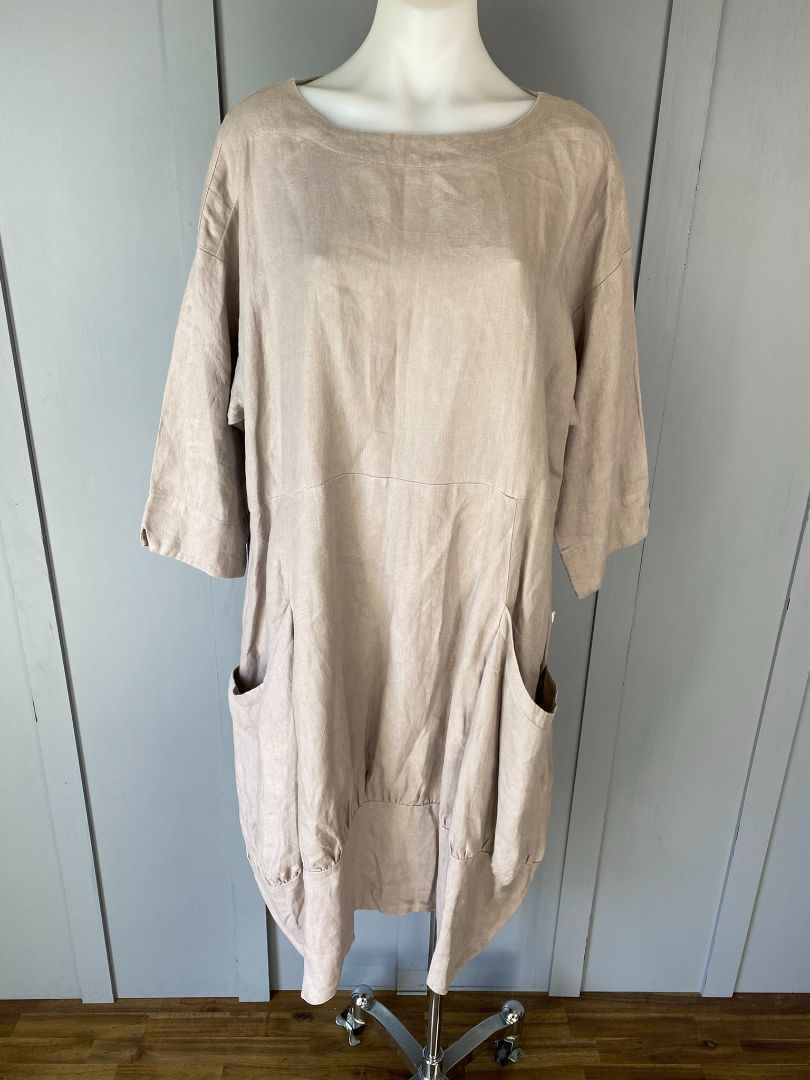 Light Mushroom Angel Lace Dress, O/S