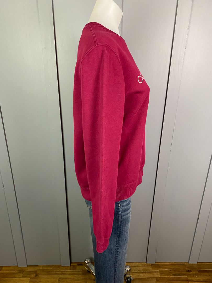 Burgundy Calvin Klein Sweatshirt, S