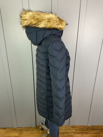 BNWT Navy Blue Superdry Puffer Jacket, 16