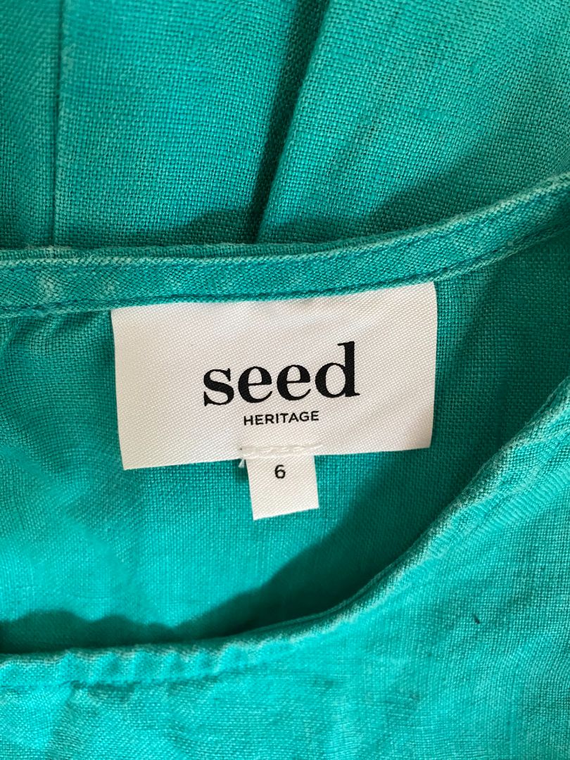 Green Seed Dress, 6 – Reinvent Boutique Lincoln