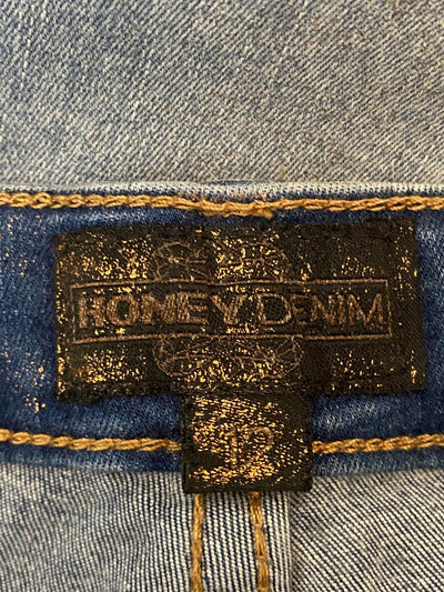 Blue/Gold Honey Denim Jeans, 12