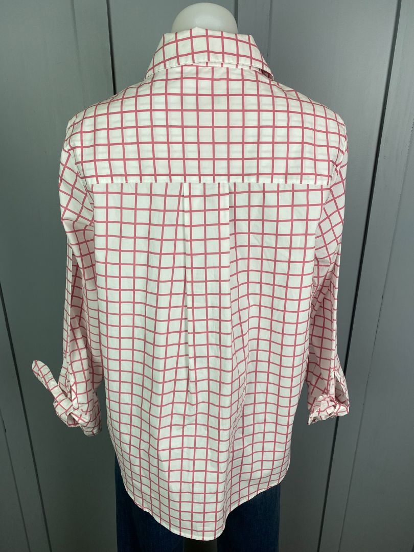 White & Pink Yarra Trail Shirt, 12
