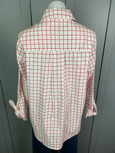 White & Pink Yarra Trail Shirt, 12