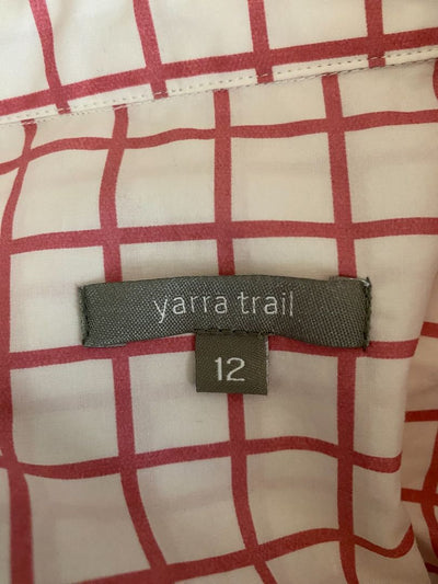 White & Pink Yarra Trail Shirt, 12
