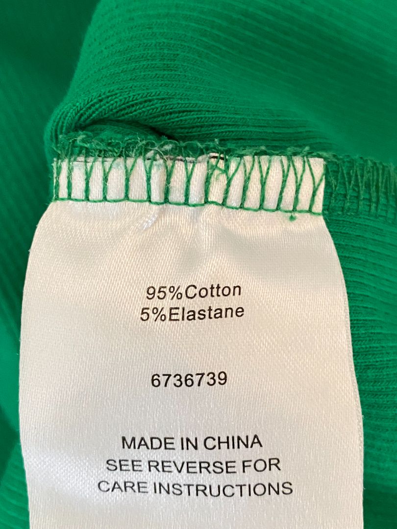 Green Mineral Dress, M