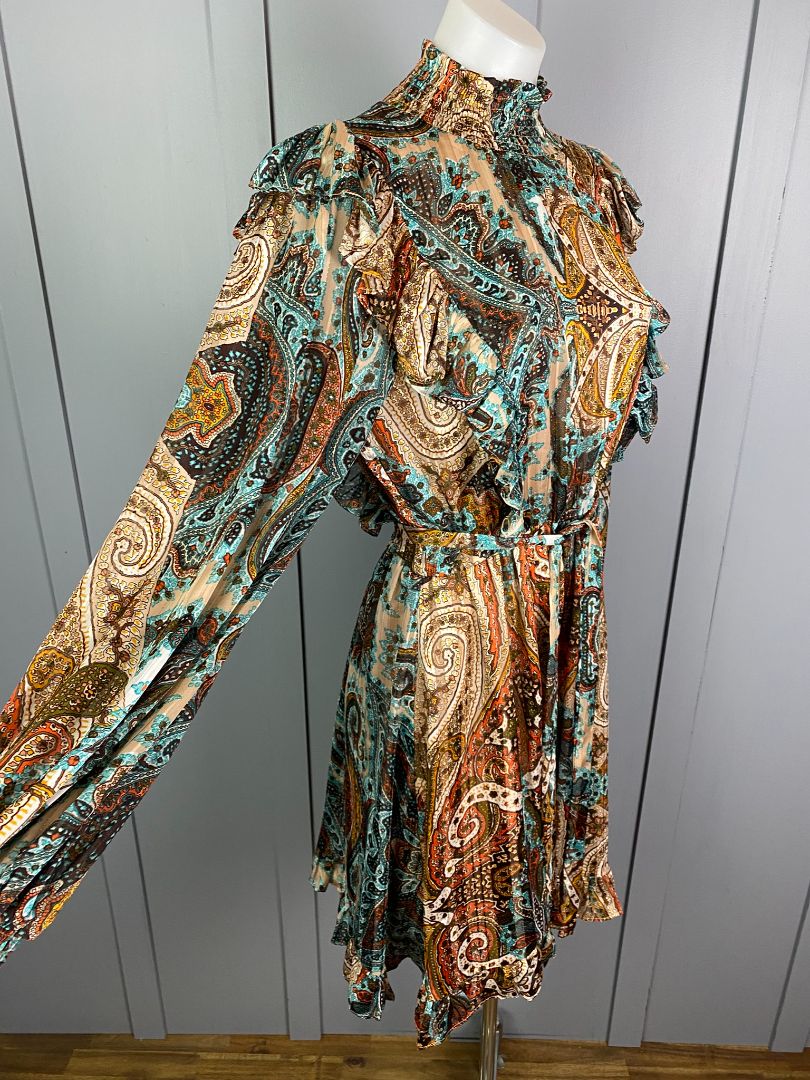 Multi print Augustine Dress, S