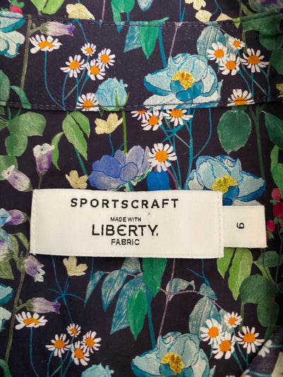 Blue Floral Sportscraft Tops, 6