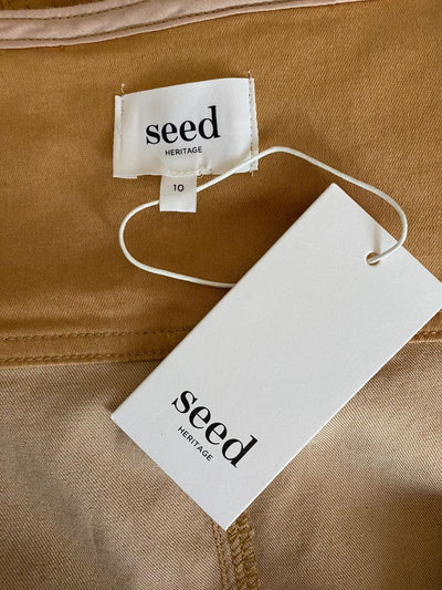 BNWT Golden Tan Seed Dress, 10